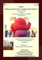 Taller "Elaboración de Nieve tradicional de Dolores"